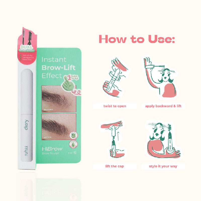 Ruhee Diary HiBrow Brow Sculpt | 8ml