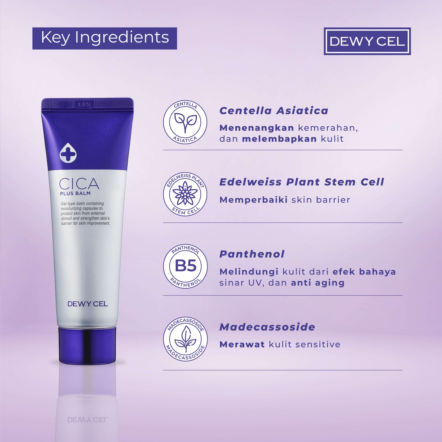 Dewycel Cica Plus Balm Cream | 50 ml