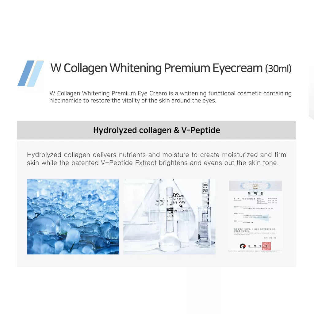 Enough W Collagen Whitening Premium Eye Cream | 30 ml