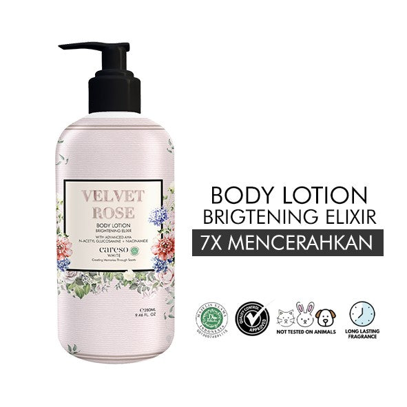 Careso Body Lotion Velvet Rose