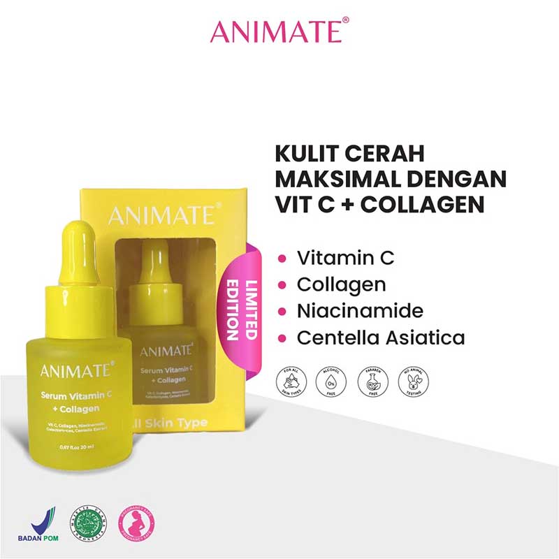 ANIMATE Vitamin C + Collagen Serum 20ml