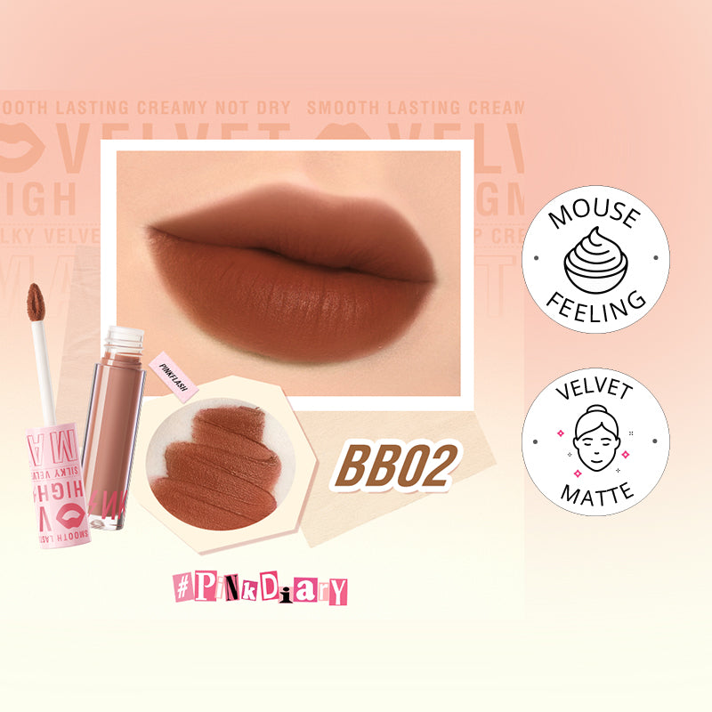 Pinkflash Silky Velvet Lip Cream PF-L04 BB02