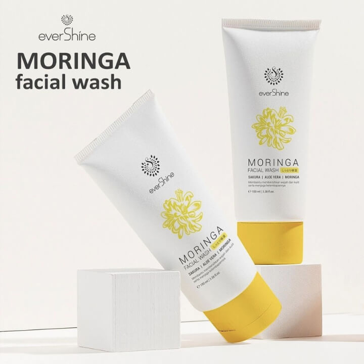 Evershine Moringa Facial Wash | 100 ml