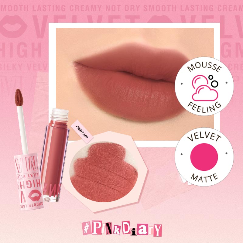 Pinkflash Silky Velvet Lip Cream PF-L04 PP01