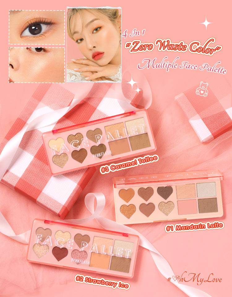 Pinkflash Multi Face Pallet PF-M02 - #01