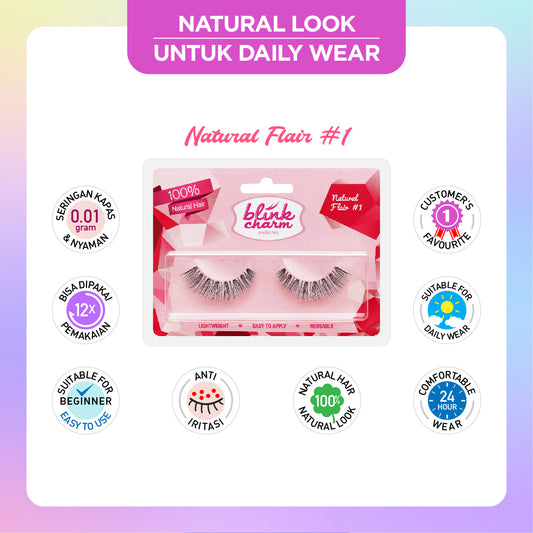 Blink Charm Natural Flair #1 | 1 Pair