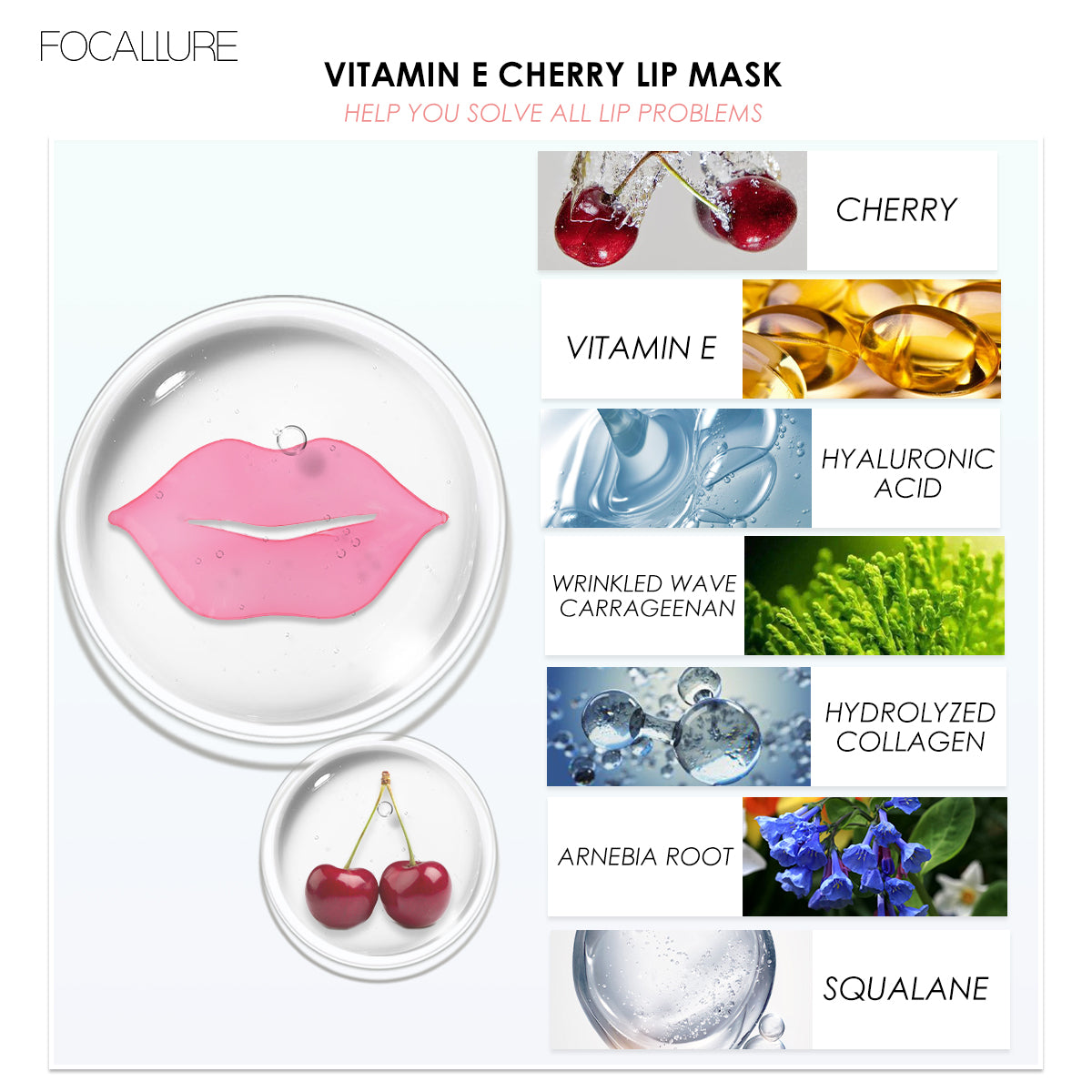 Focallure Collagen Crystal Moisturizing Lip Mask FASC02