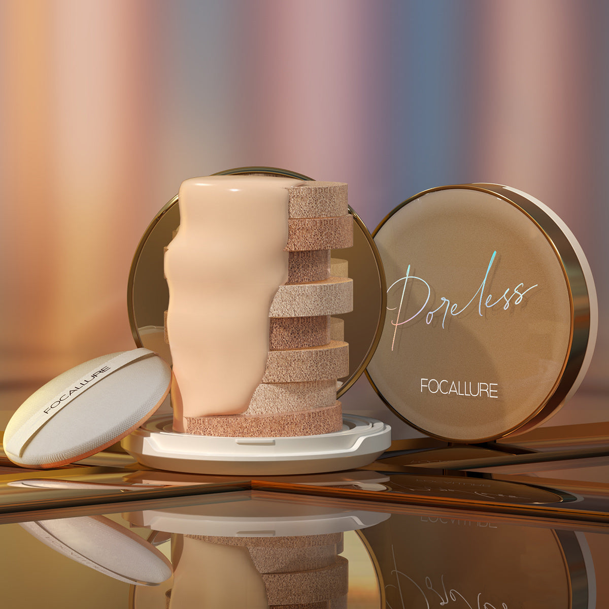 Focallure Poreless Matte Air Cushion Foundation FA198 #4