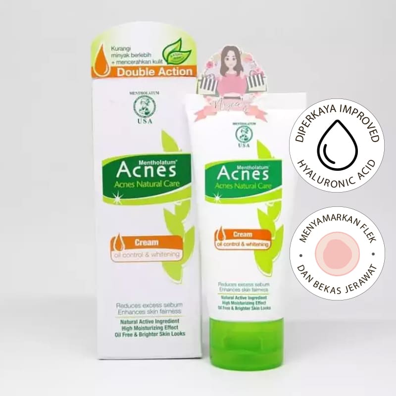 ACNES White & Oil Control Moist 40gr