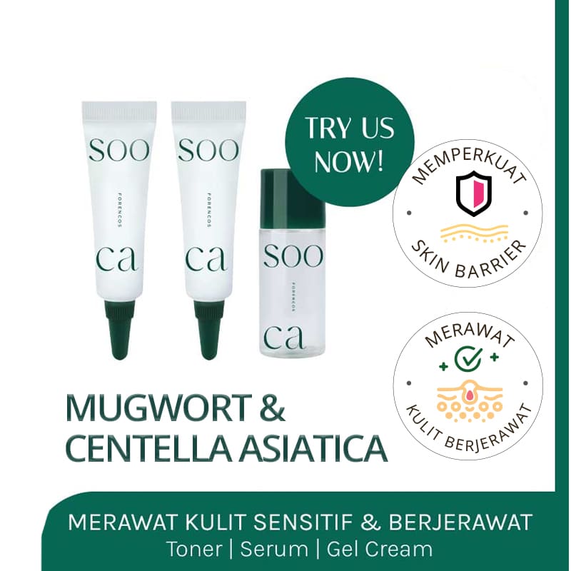 Forencos Sooca Starter Set - Trial Kit Untuk Kulit Sensitif