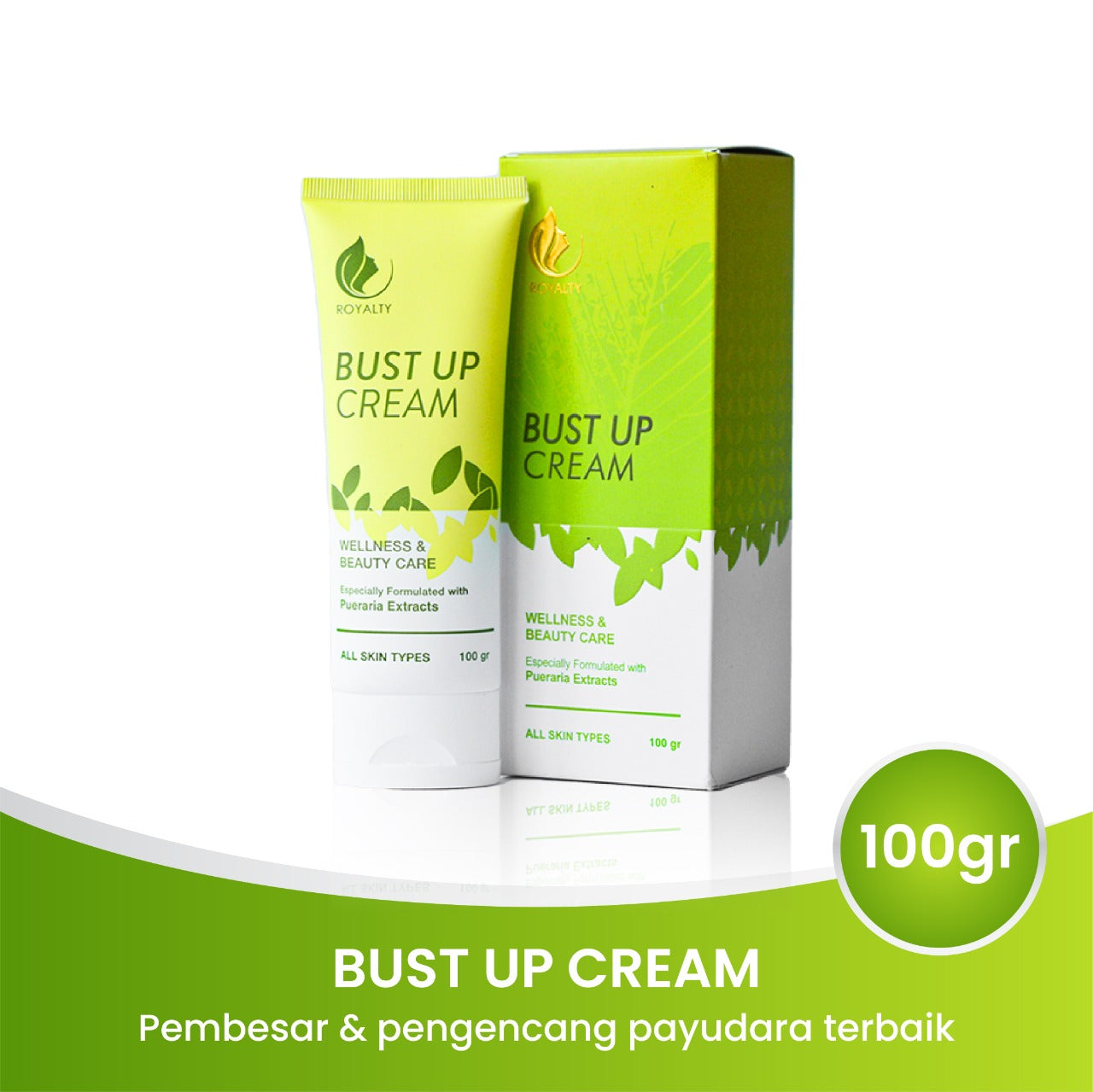 Glowpedia Royalty Bust Up Cream (Krim Pengencang Payudara) | 100 g