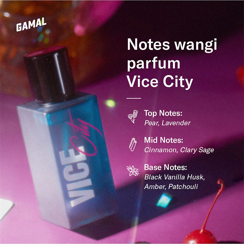 Gamal Men - Parfum Vice City Eau De Parfum 30ml