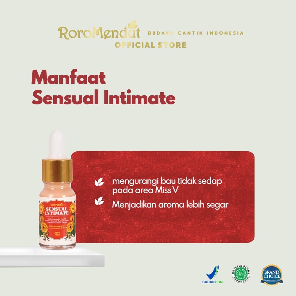 Roro Mendut Sensual Intimate Misk Thaharah Parfume Miss V | 50 g