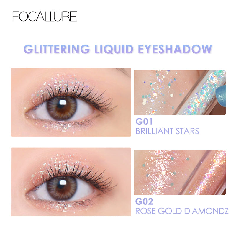 Focallure Glittering Liquid Eyeshadow FA195 #G01