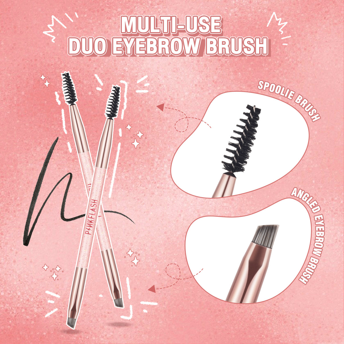 Pinkflash PF-T04 Eyebrow Brush #01