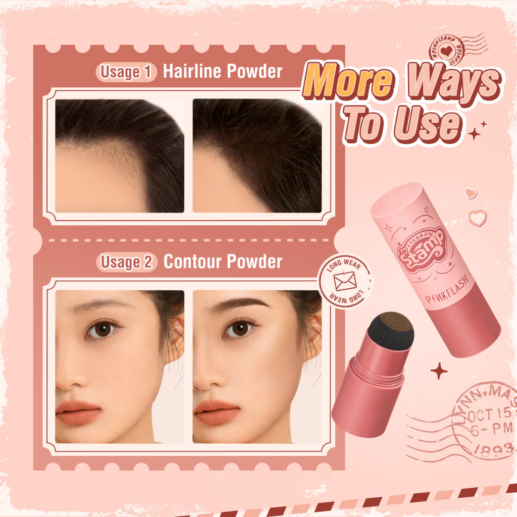 PINKFLASH NATURAL BROW POWDER CE01