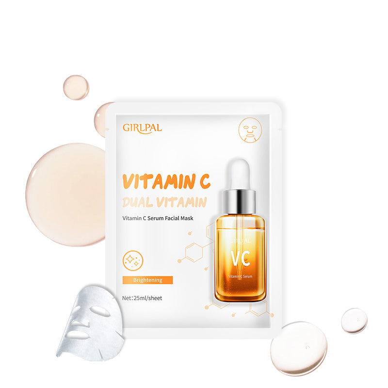 Girlpal Vitamin C Serum Face Sheet Mask