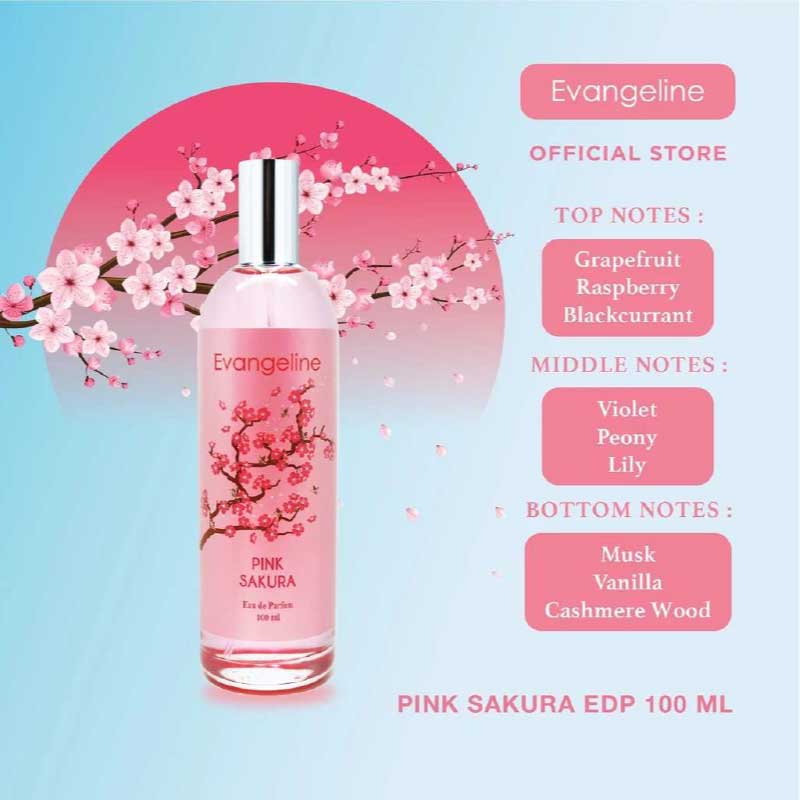 Evangeline EDP Pink Sakura 100ml