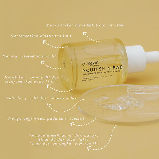 Avoskin Your Skin Bae Niacinamide 12% + Centella Asiatica Serum | 30 ml