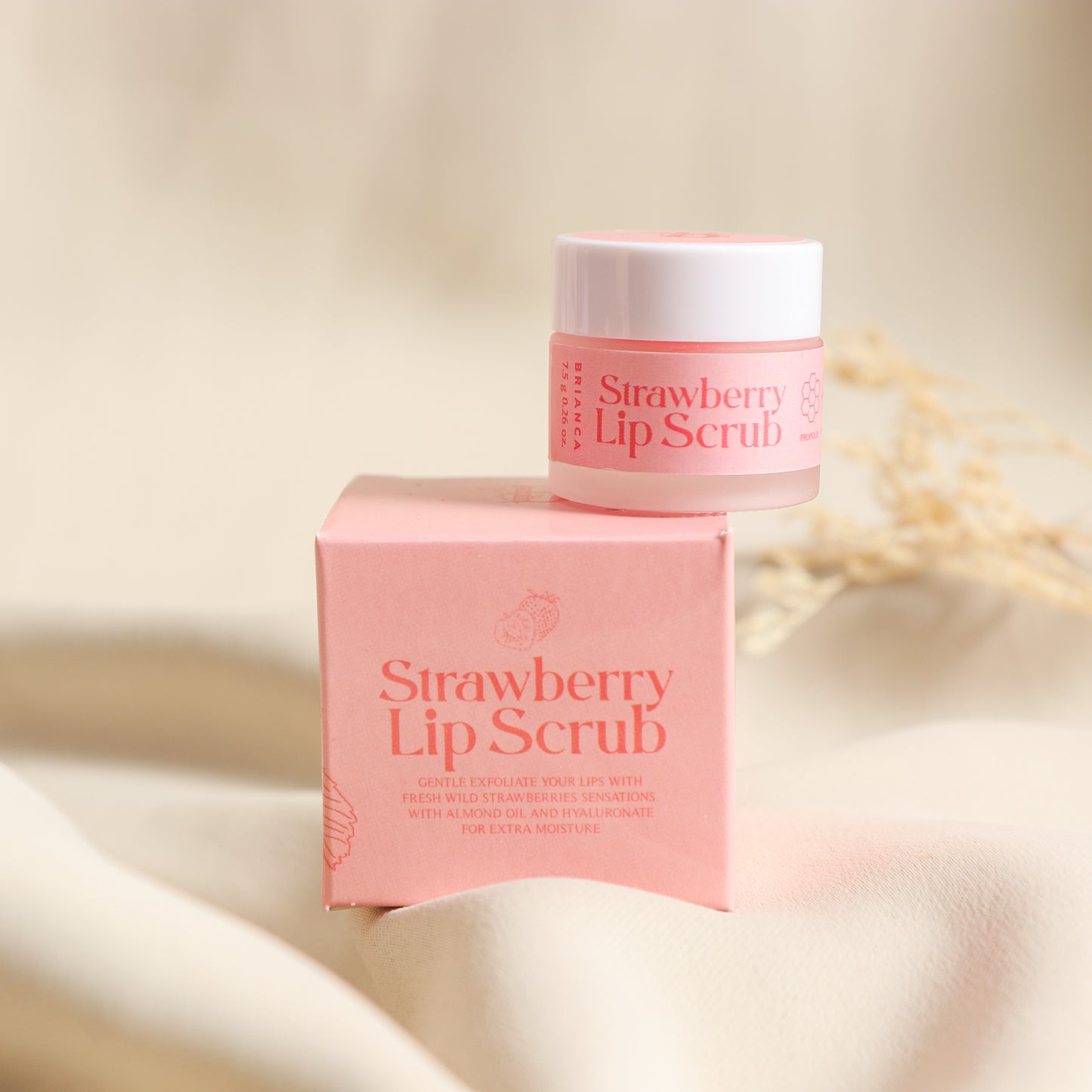 Brianca Strawberry Lip Scrub | 20 g