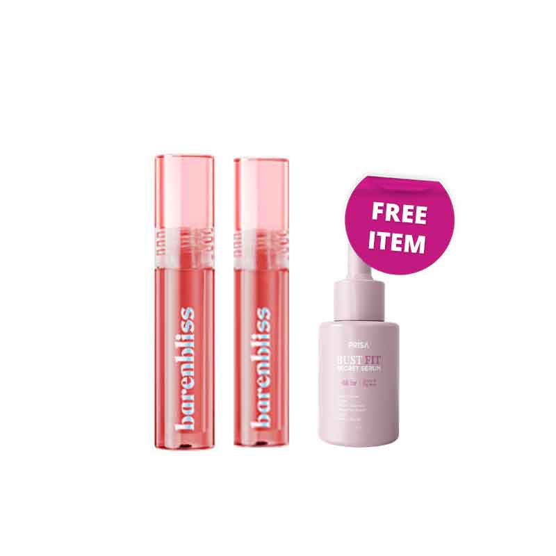 [Paket 3] Barenbliss Lip Tint + Concealer Free Prisa Bust Fit Serum