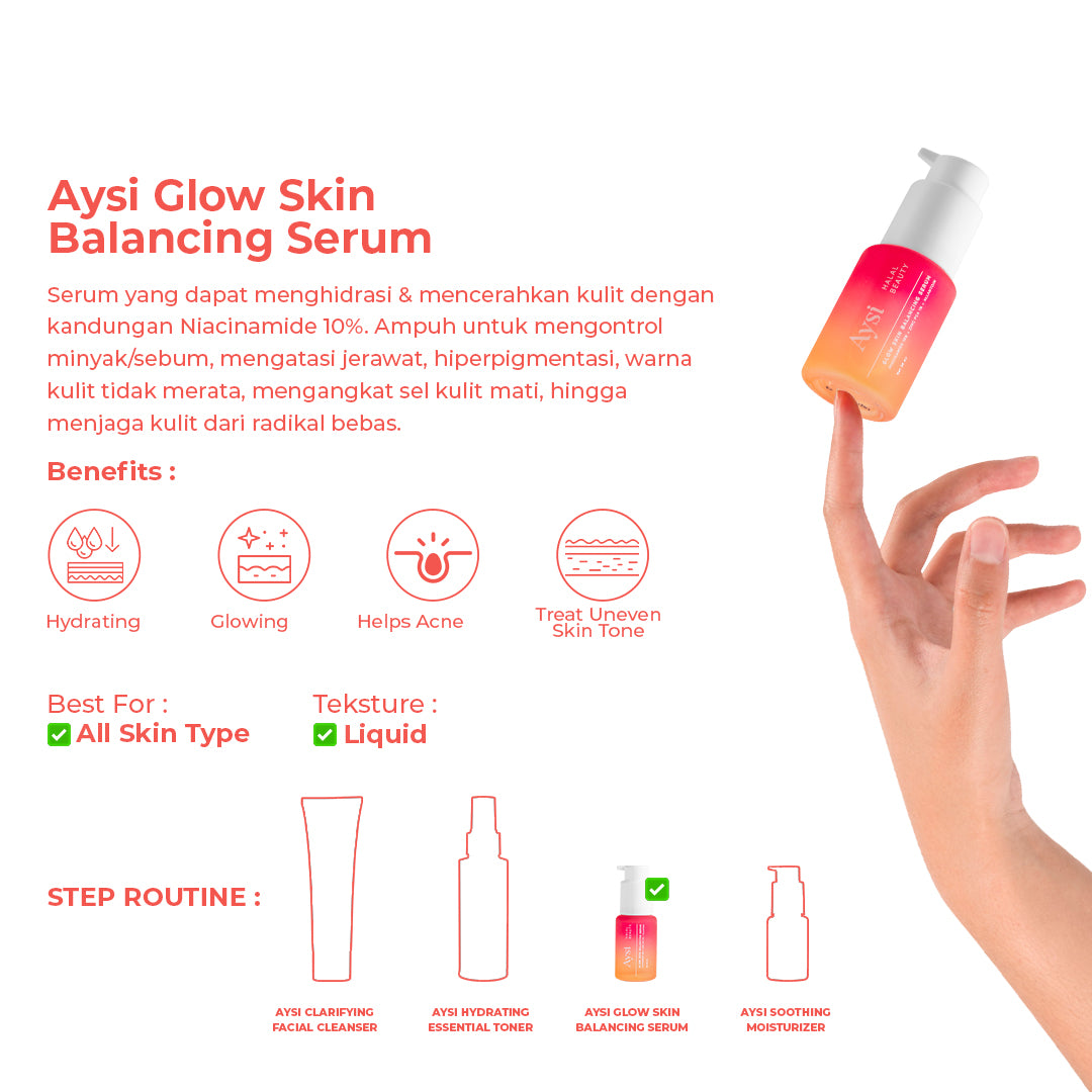 Aysi Glow Skin Balancing Serum | 30 ml