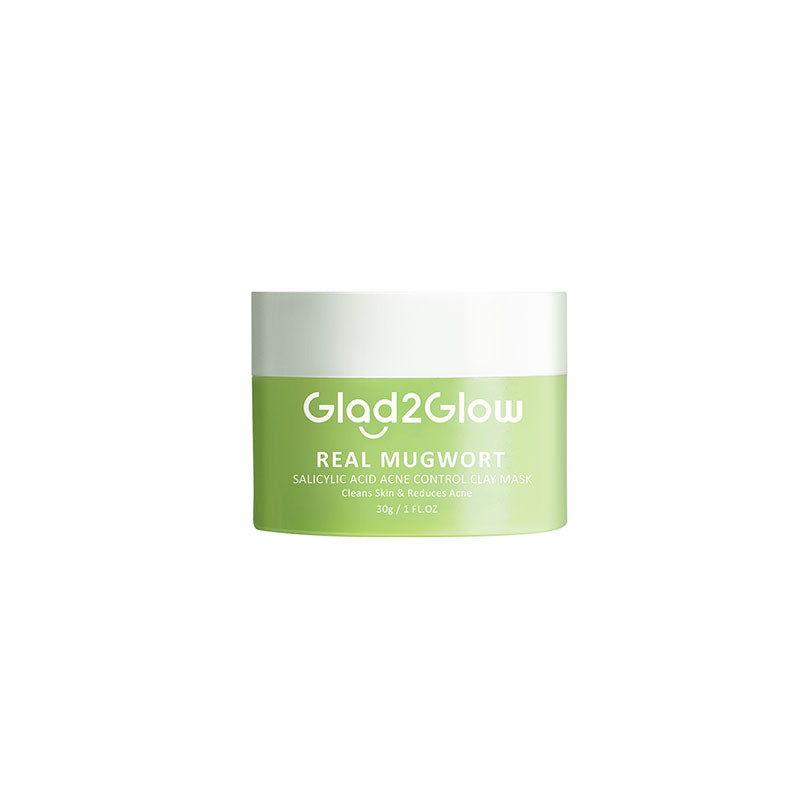 Glad2Glow Real Mugwort Salicylic Acid Acne Control Clay Mask | 30 g