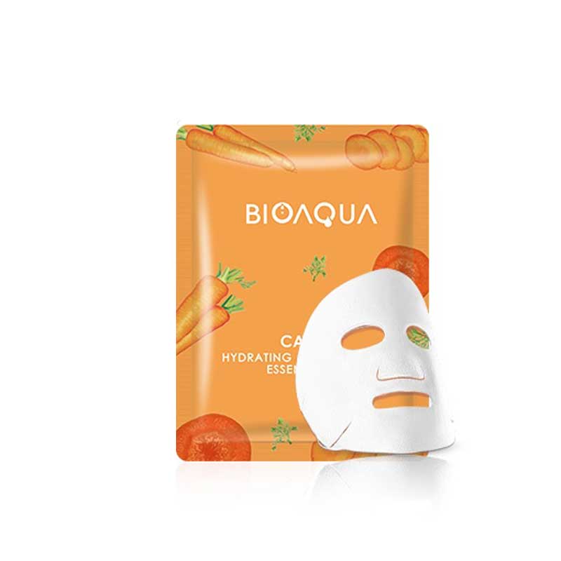 BIOAQUA Carrot Hydrating & Glowing Skin Essence Mask 25g