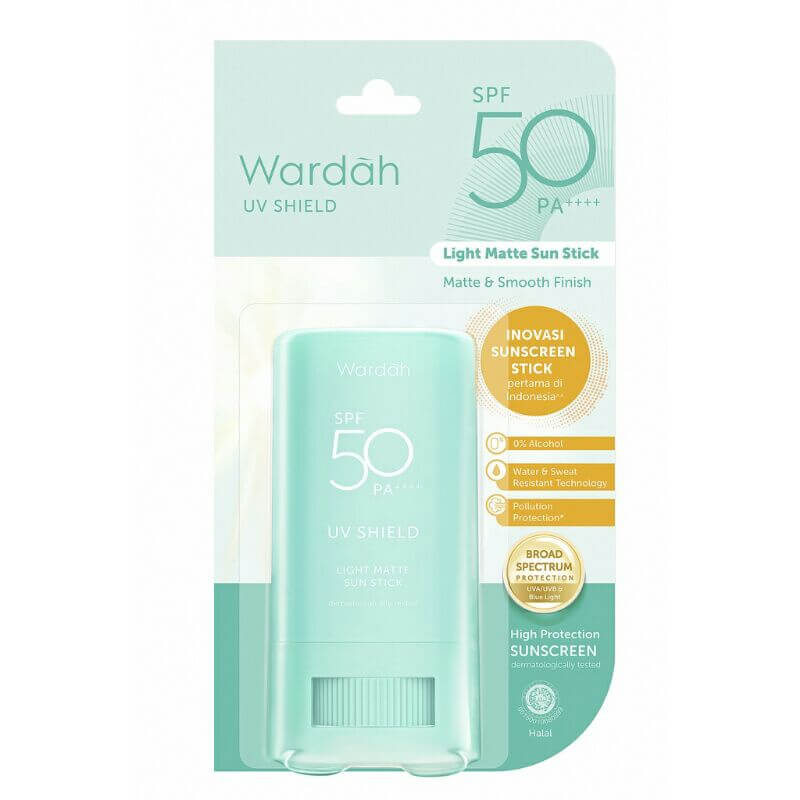 Wardah UV Shield Light Matte Sun Stick | 22 g