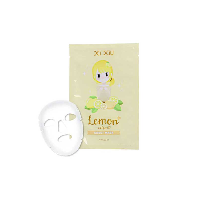 Xi Xiu Sheet Mask With Lemon Extract | 22 ml