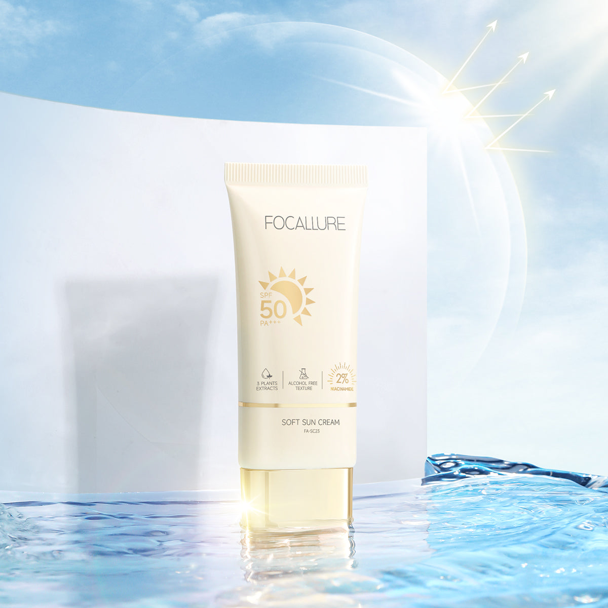 FOCALLURE SOFT SUN CREAM FA-SC23