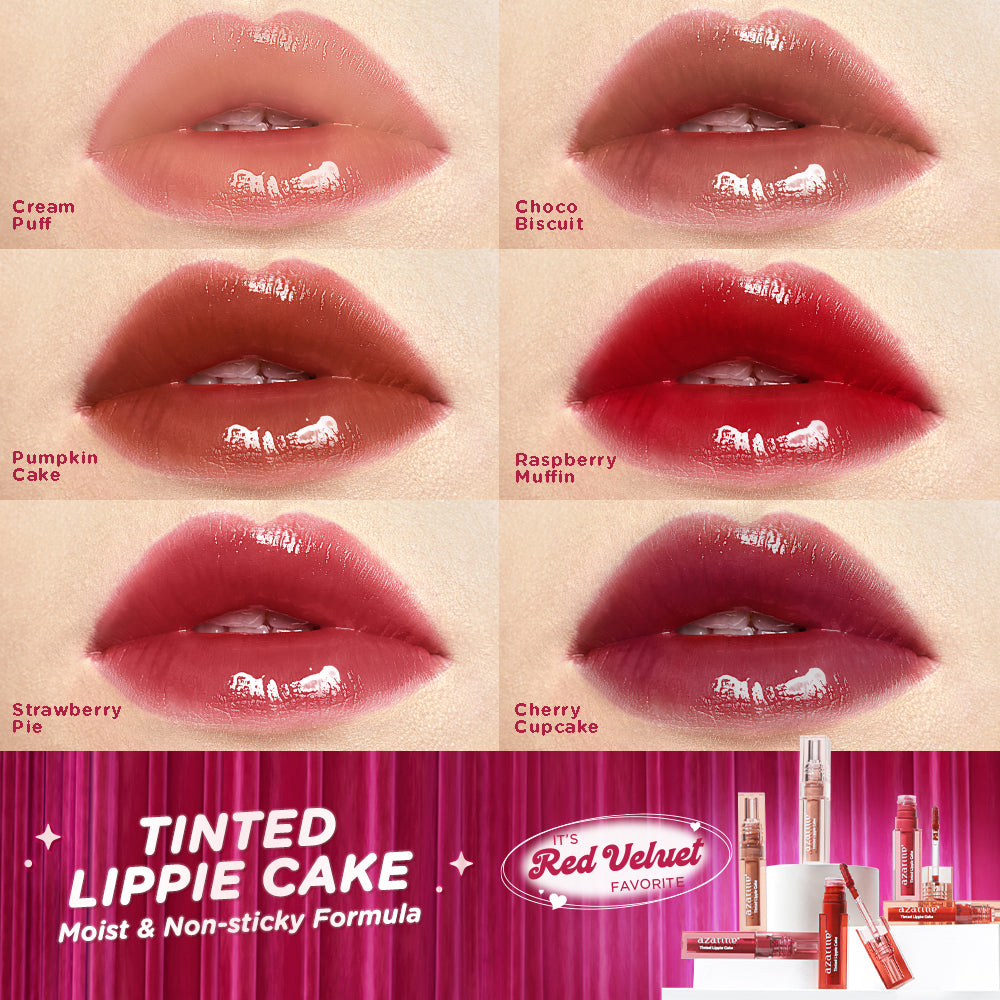 Azarine Tinted Lippie Cake - Strawberry Pie