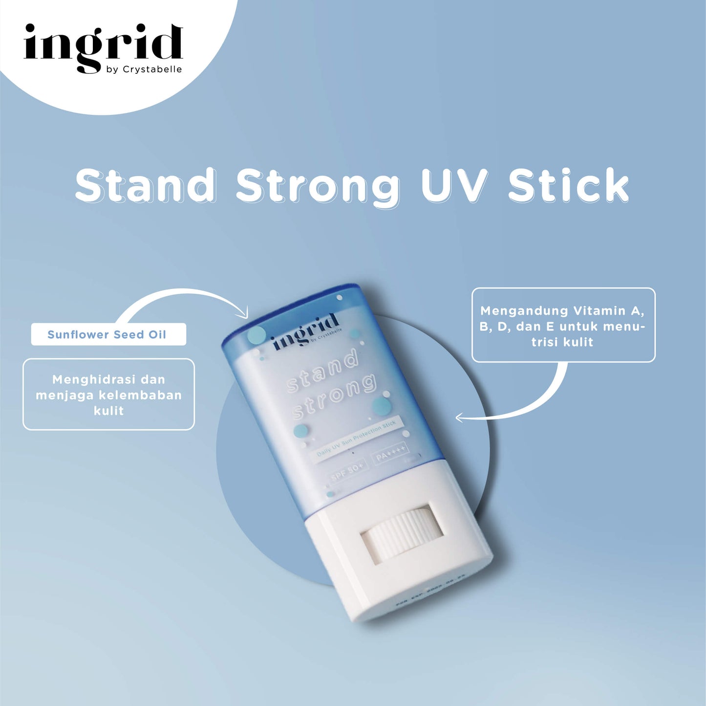 [Paket 500] Ingrid Stand Strong UV Stick Sunscreen