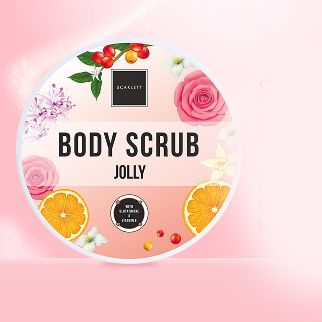 Scarlett Whitening Body Scrub Jolly