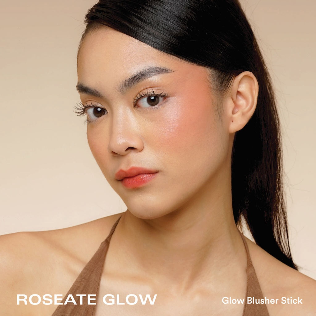 Rollover Reaction HALOLIGHT! Luminizing Stick | 2-in-1 Creamy Bronzer & Highlighter Roseate Glow | 5.3 g