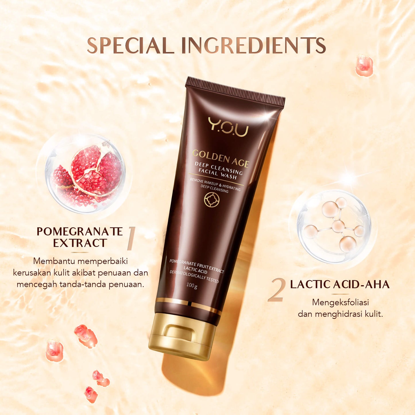 Y.O.U Golden Age Deep Cleansing Facial Wash