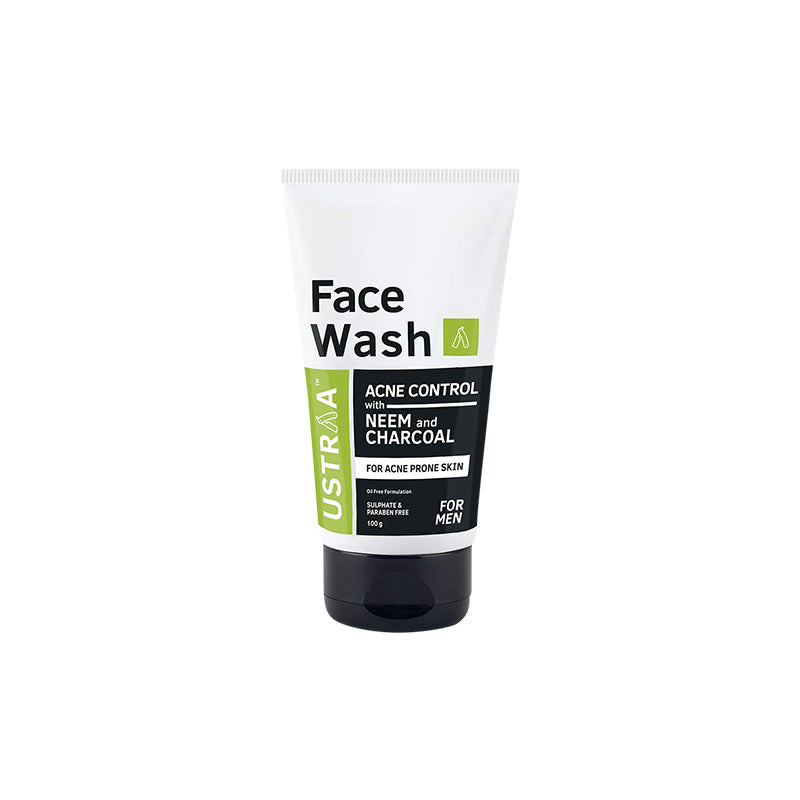 Ustraa Face Wash Neem & Charcoal | 100 g