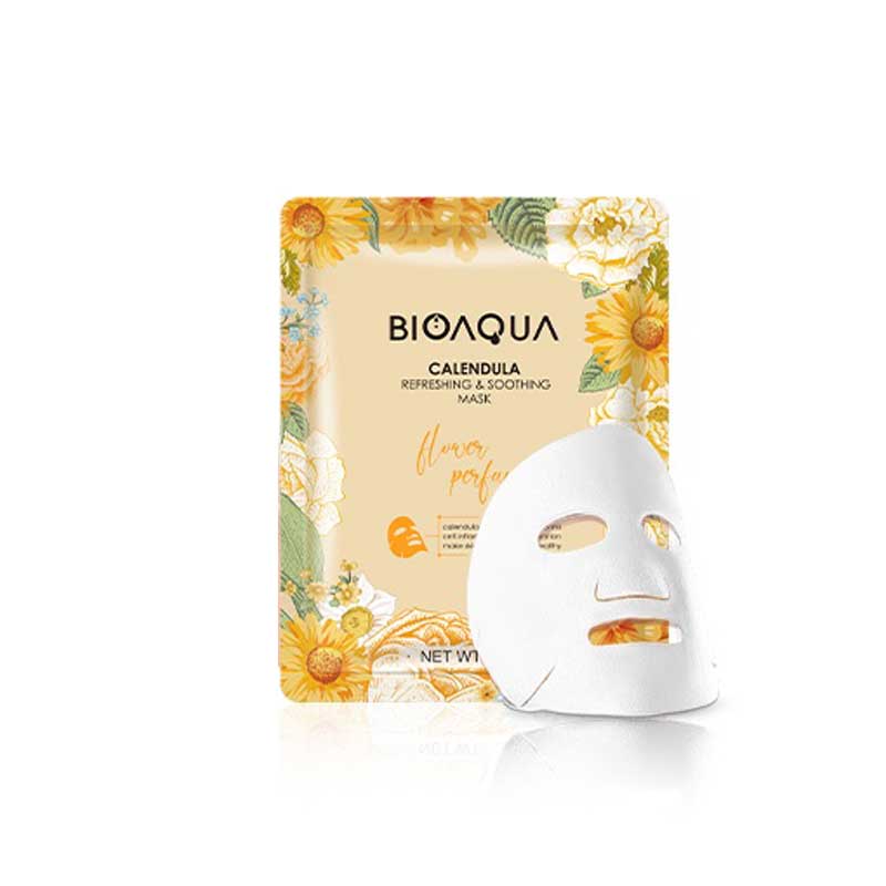 BIOAQUA Calendula Refreshing & Soothing Mask 28g