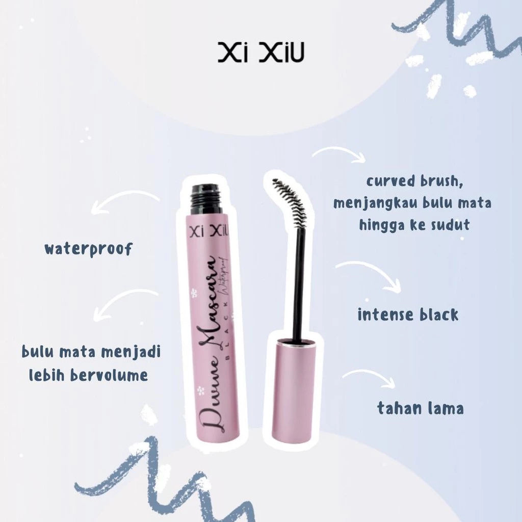 Xi Xiu Divine Mascara Black Waterproof | 10 g