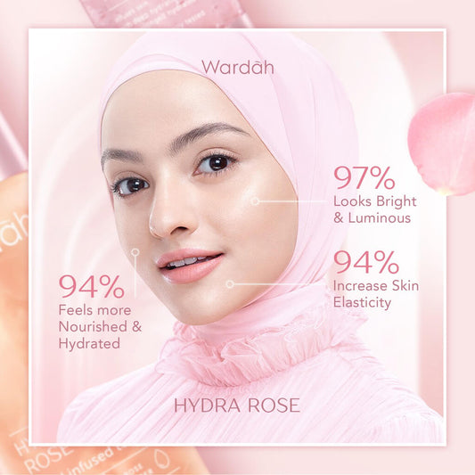 Wardah Hydra Rose Gel To Foam Cleanser | 100 ml