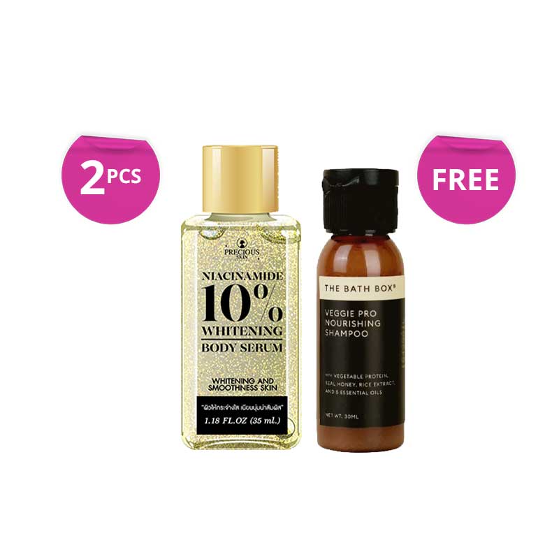 [Combo] PRECIOUS SKIN Niacinamide Serum 35ml + Free Item Veggie Pro Nourishing Shampoo 30ml