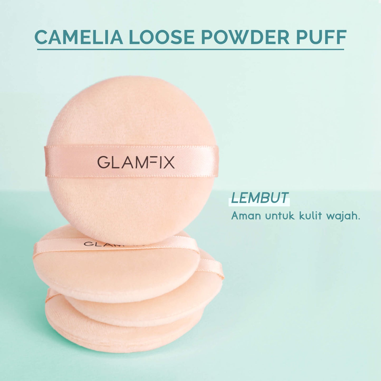 Glamfix Camelia Loose Powder Puff