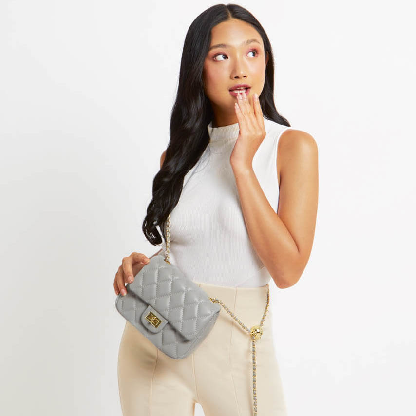 Sophie Martin Marie Light Grey Bag