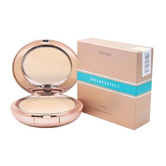 Wardah Instaperfect Matte Fit Powder Foundation - 12 Ivory