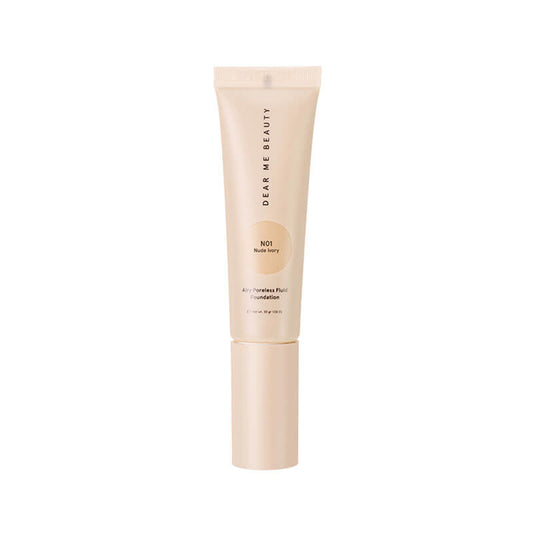 Dear Me Beauty Airy Poreless Fuild Foundation - Nude Ivory