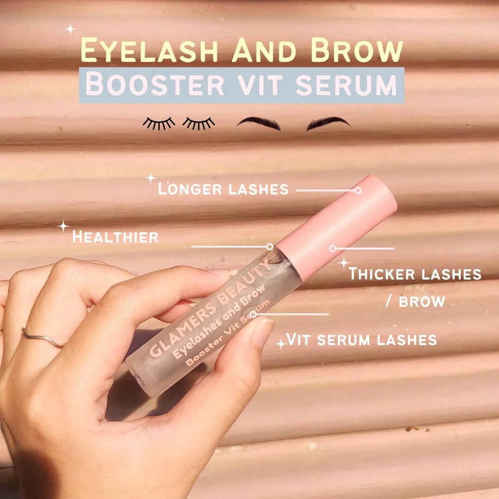 Glamers Eyelash and Brow Booster Serum | 15 ml