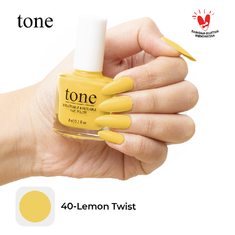 TONE Breathable and Peelable Nail Polish Hello Spring Palette Series 40