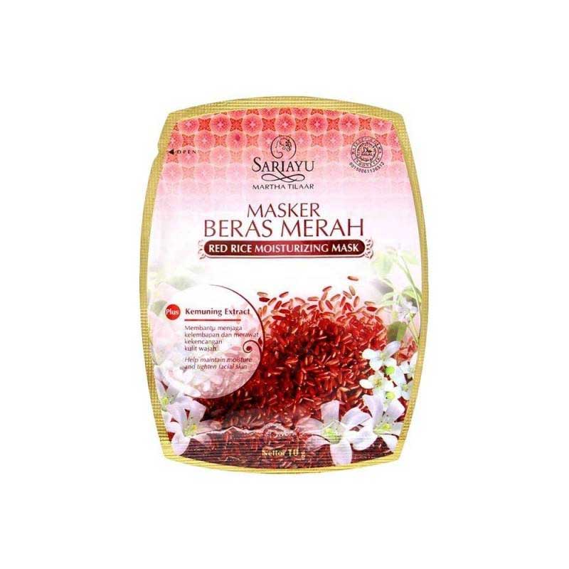 SARIAYU MASKER BERAS MERAH SACHET | 10g