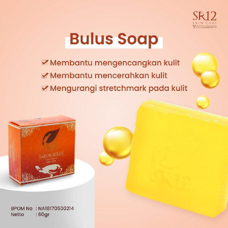 SR12 Sabun Bulus | 60gr