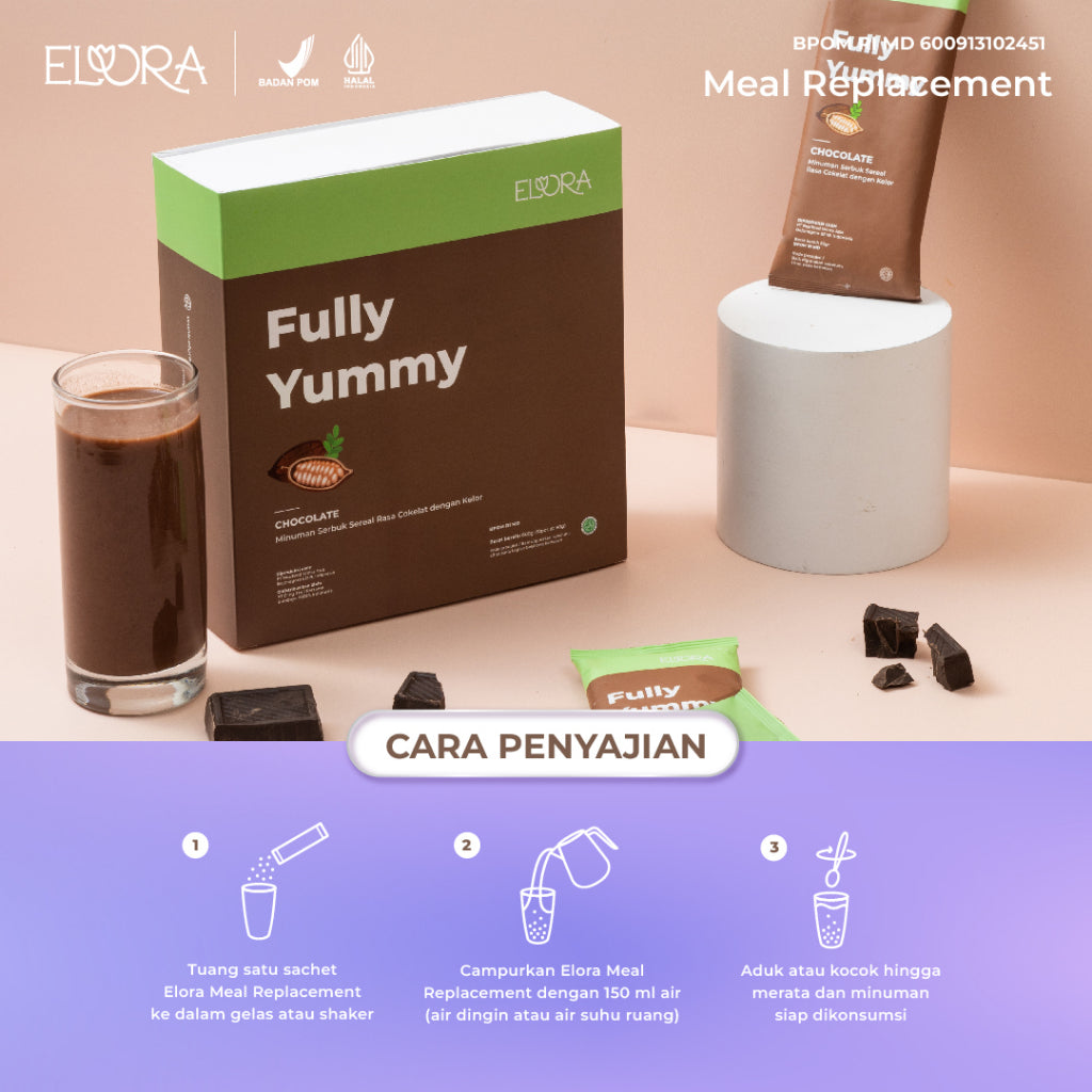 Elora Fully Yummy isi 12 (Meal Replacement)